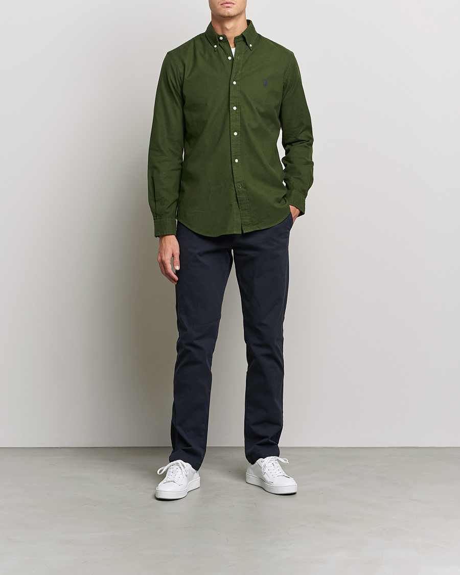 Herren | Hemden | Polo Ralph Lauren | Brushed Flannel Shirt Classic Drab