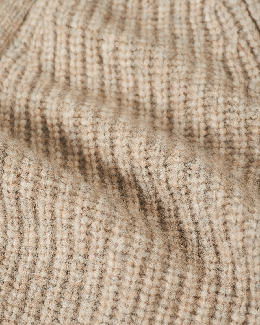 Herren | Pullover | Polo Ralph Lauren | Wool Knitted Shawl Cardigan Oatmeal Heather