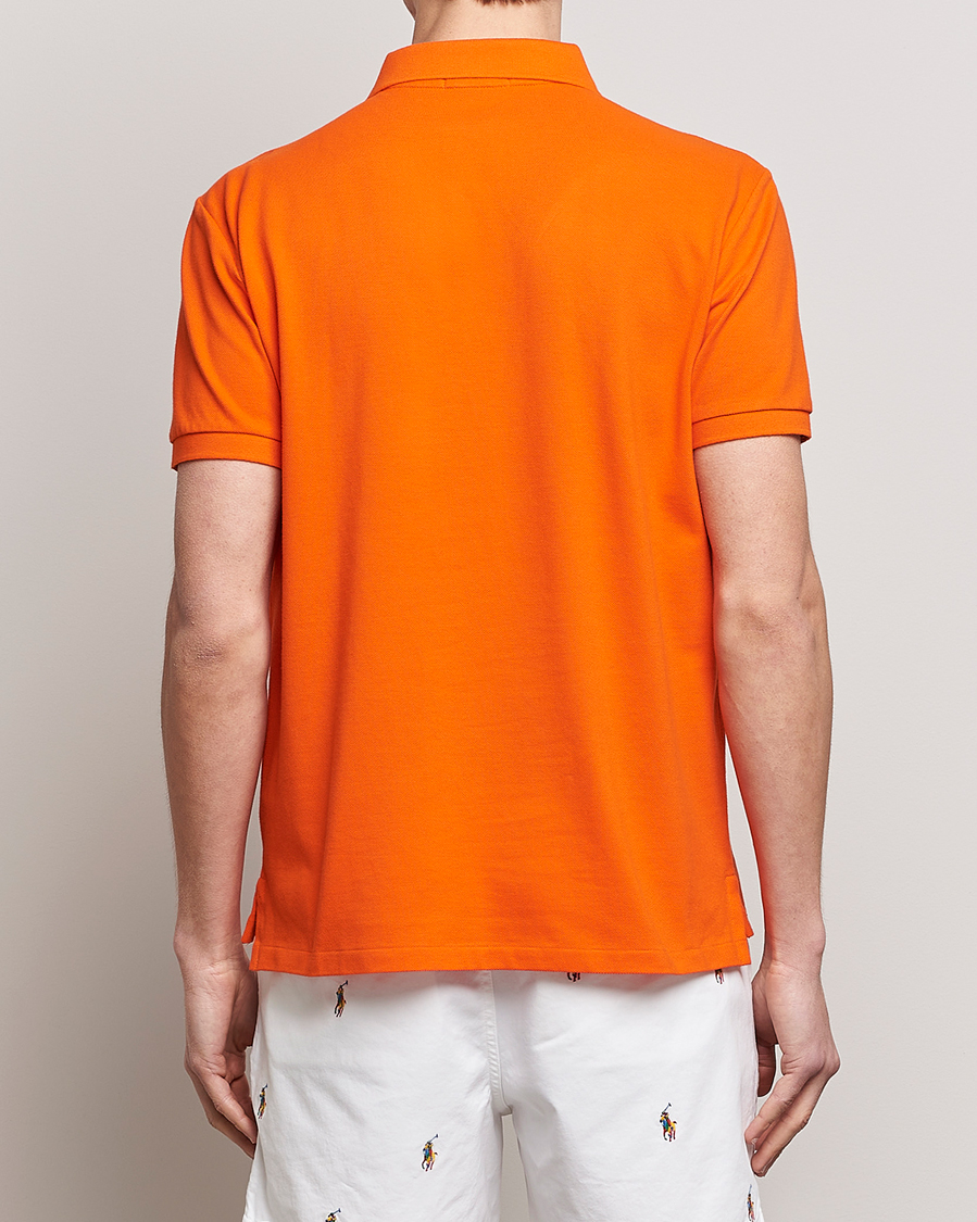 Herren | Poloshirts | Polo Ralph Lauren | Custom Slim Fit Polo Sailing Orange