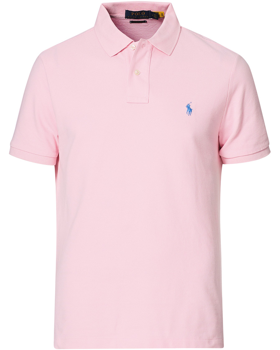 Herren | Poloshirts | Polo Ralph Lauren | Custom Slim Fit Polo Carmel Pink
