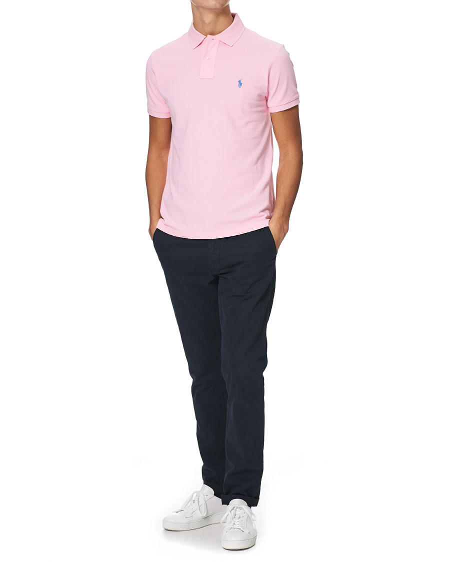 Herren | Poloshirts | Polo Ralph Lauren | Custom Slim Fit Polo Carmel Pink