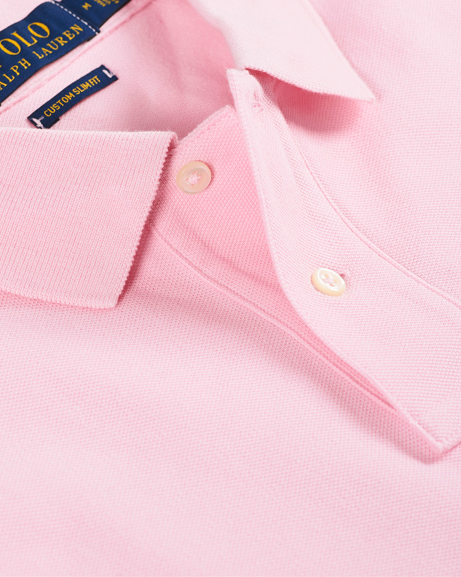 Herren | Poloshirts | Polo Ralph Lauren | Custom Slim Fit Polo Carmel Pink