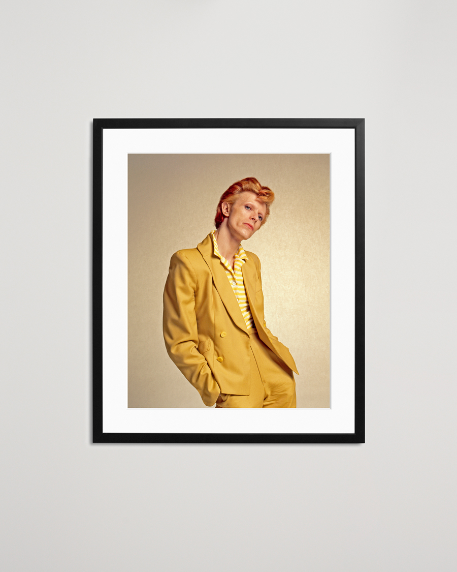 Herren | | Sonic Editions | Framed David Bowie In Yellow Suit
