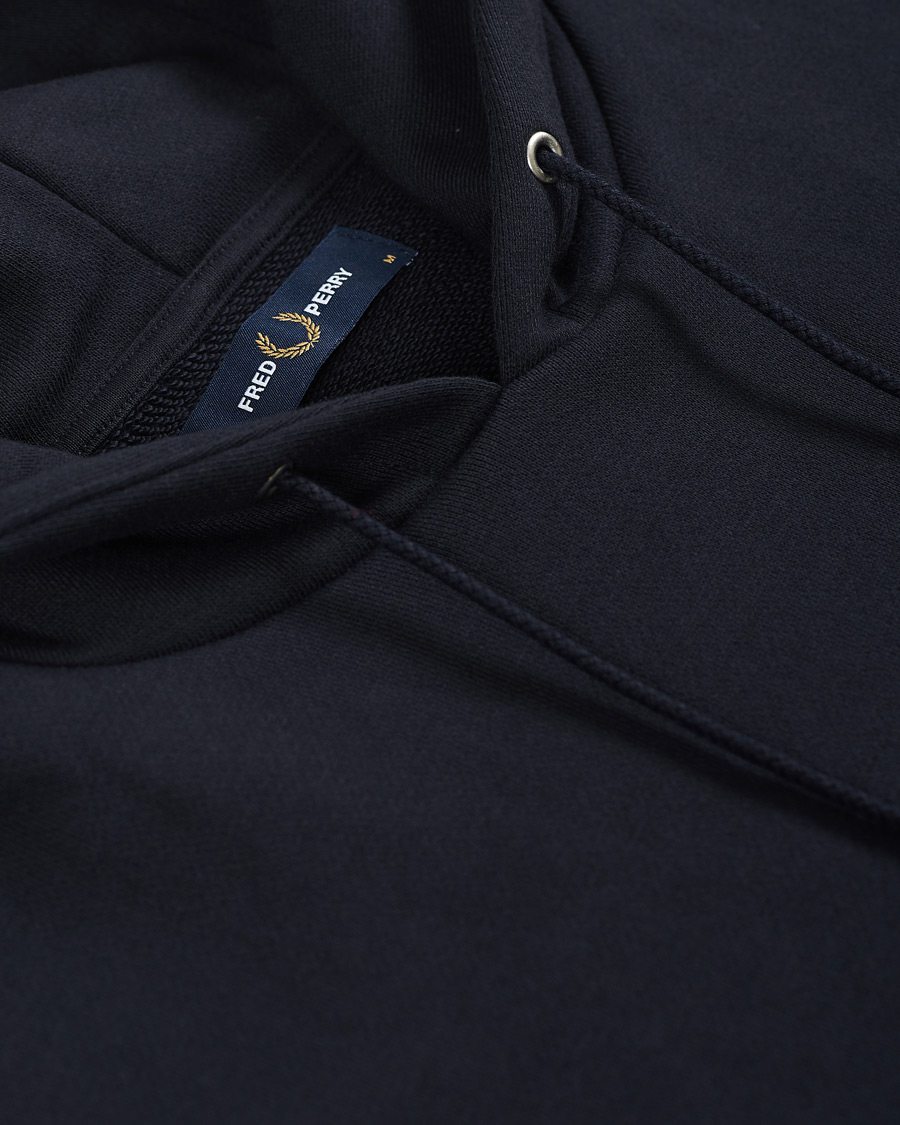 Herren | Pullover | Fred Perry | Tipped Hooded Sweatshirt Navy