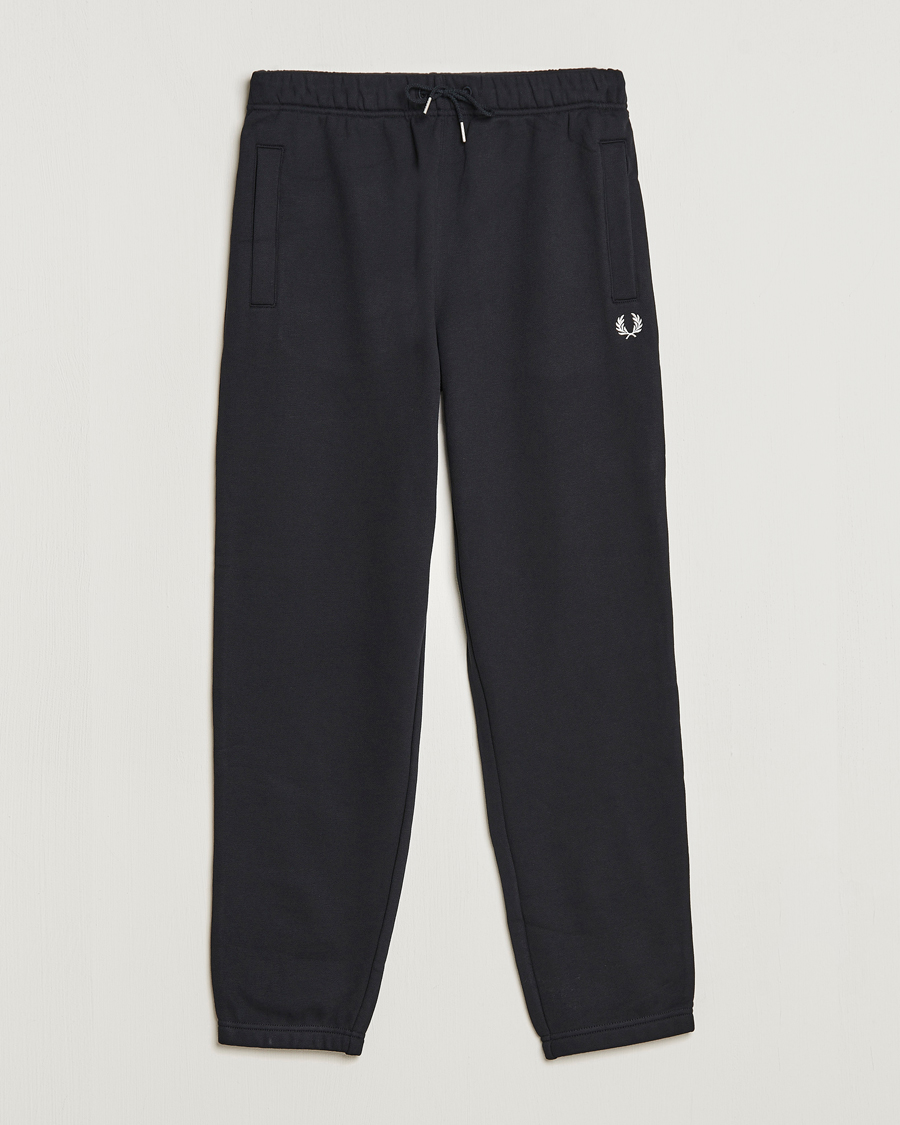 Herren | Hosen | Fred Perry | Loopback Sweatpants Black