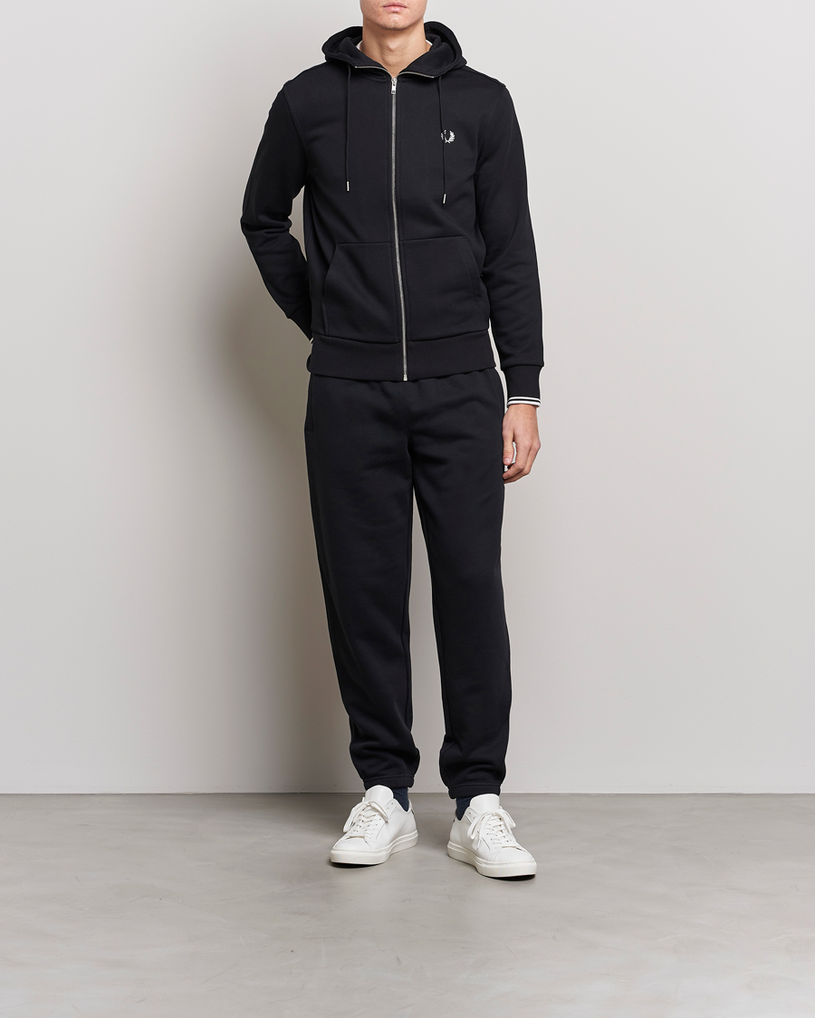 Herren | Hosen | Fred Perry | Loopback Sweatpants Black