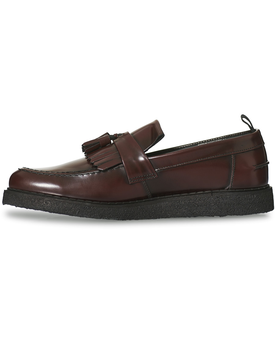 Herren | Fred Perry George Cox Tassel Loafers Oxblood | Fred Perry | George Cox Tassel Loafers Oxblood