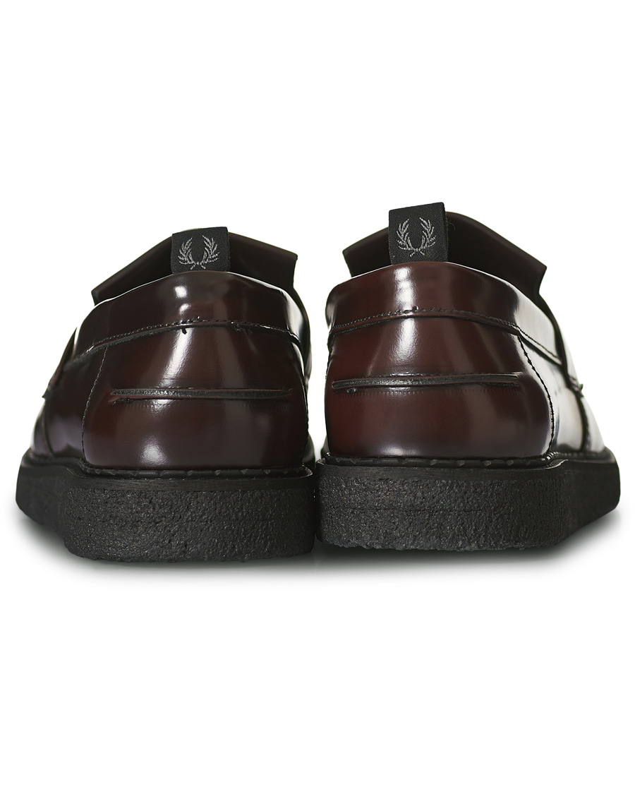 Herren | Fred Perry George Cox Tassel Loafers Oxblood | Fred Perry | George Cox Tassel Loafers Oxblood