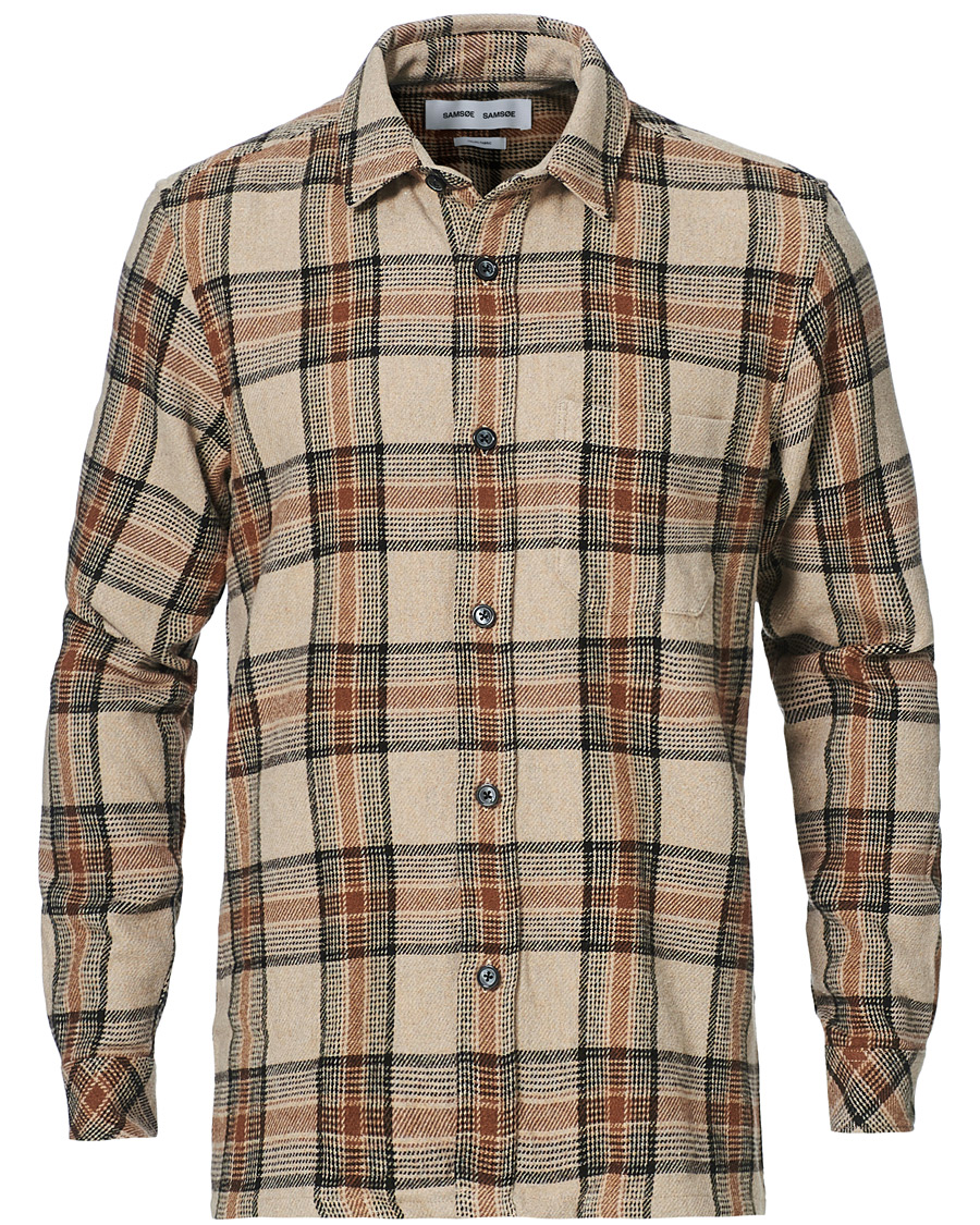 Herren | Hemden | Samsøe Samsøe | Samsøe & Samsøe Waltones Recycled Overshirt Humus