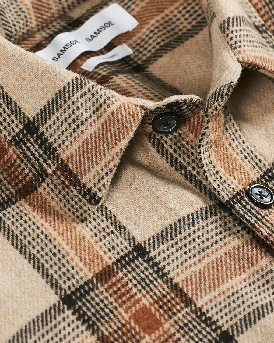 Herren | Hemden | Samsøe Samsøe | Samsøe & Samsøe Waltones Recycled Overshirt Humus