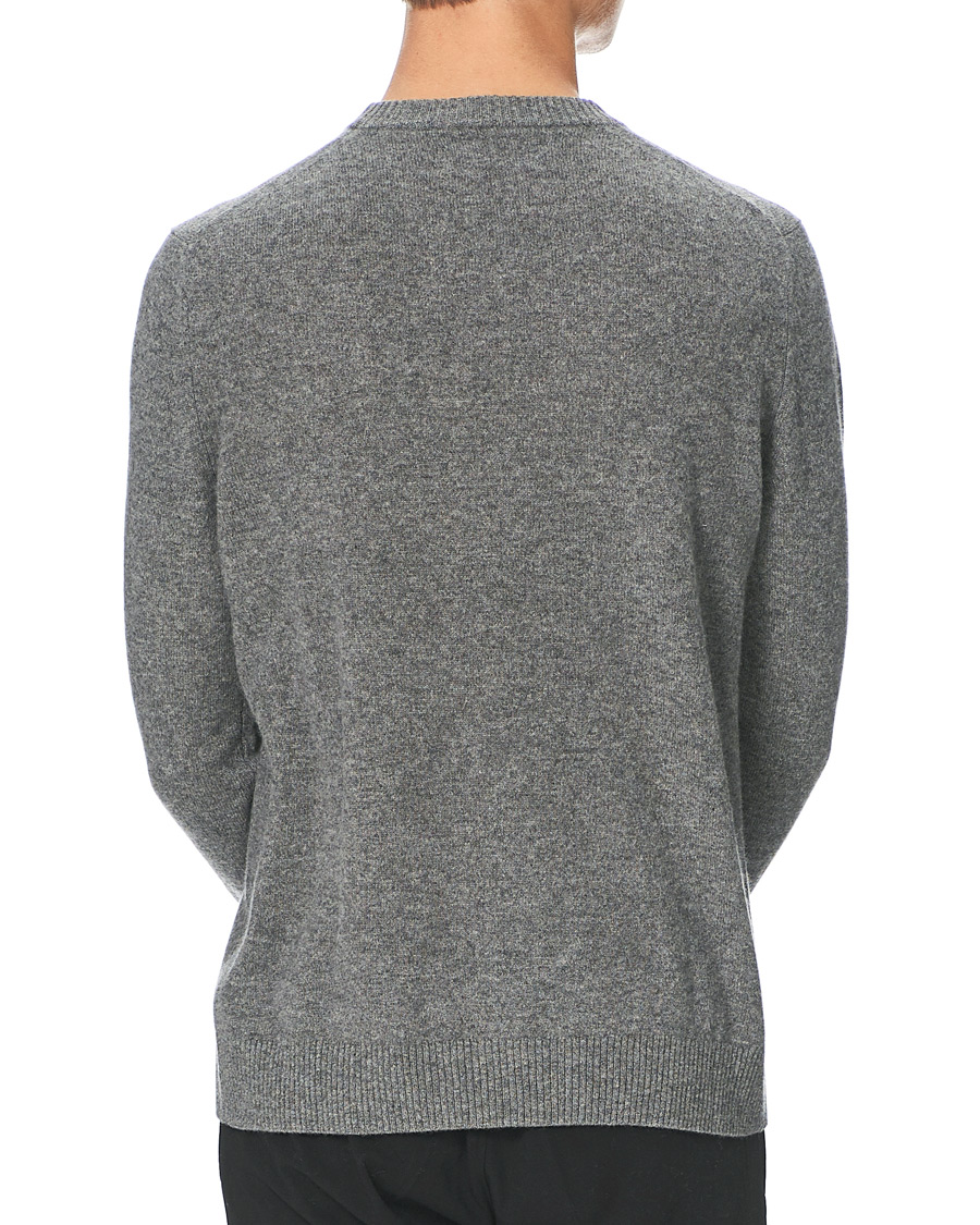 Herren | Pullover | Samsøe Samsøe | Samsøe & Samsøe Nobis Cashmere Crew Neck Grey Mel