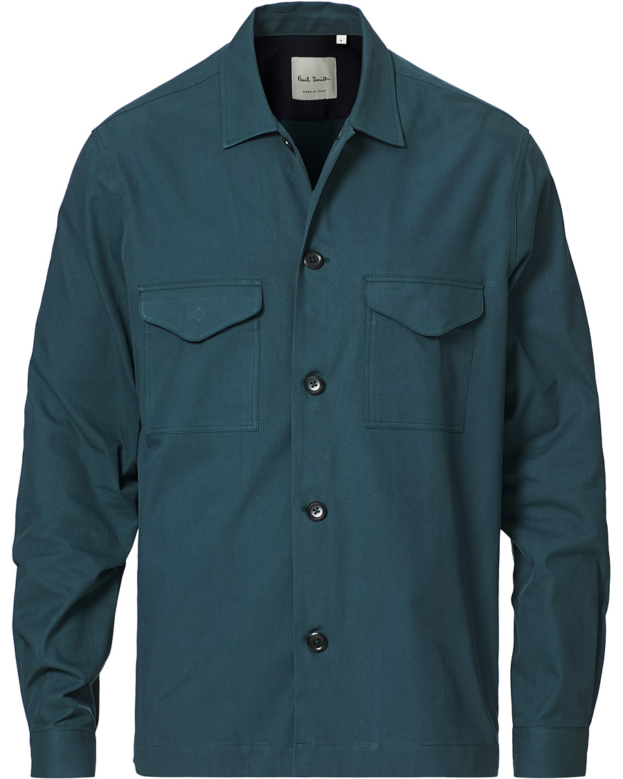 Herren | Hemden | Paul Smith | Organic Cotton Overshirt Green