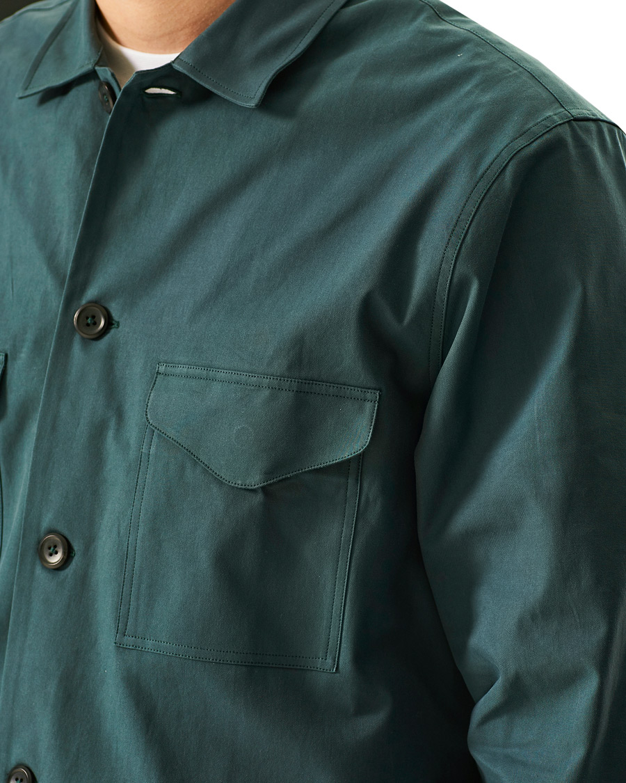 Herren | Hemden | Paul Smith | Organic Cotton Overshirt Green