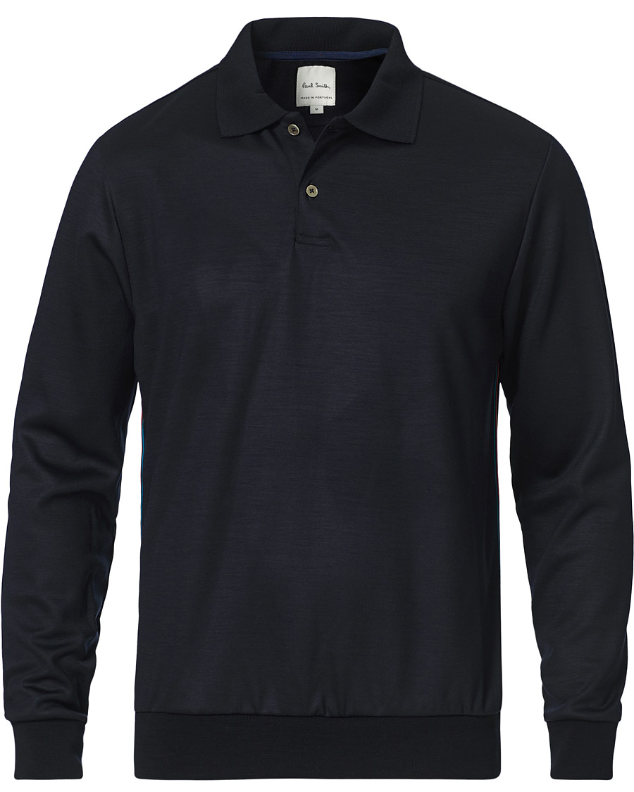 Herren | Pullover | Paul Smith | Taped Seam Polo Shirt Blues