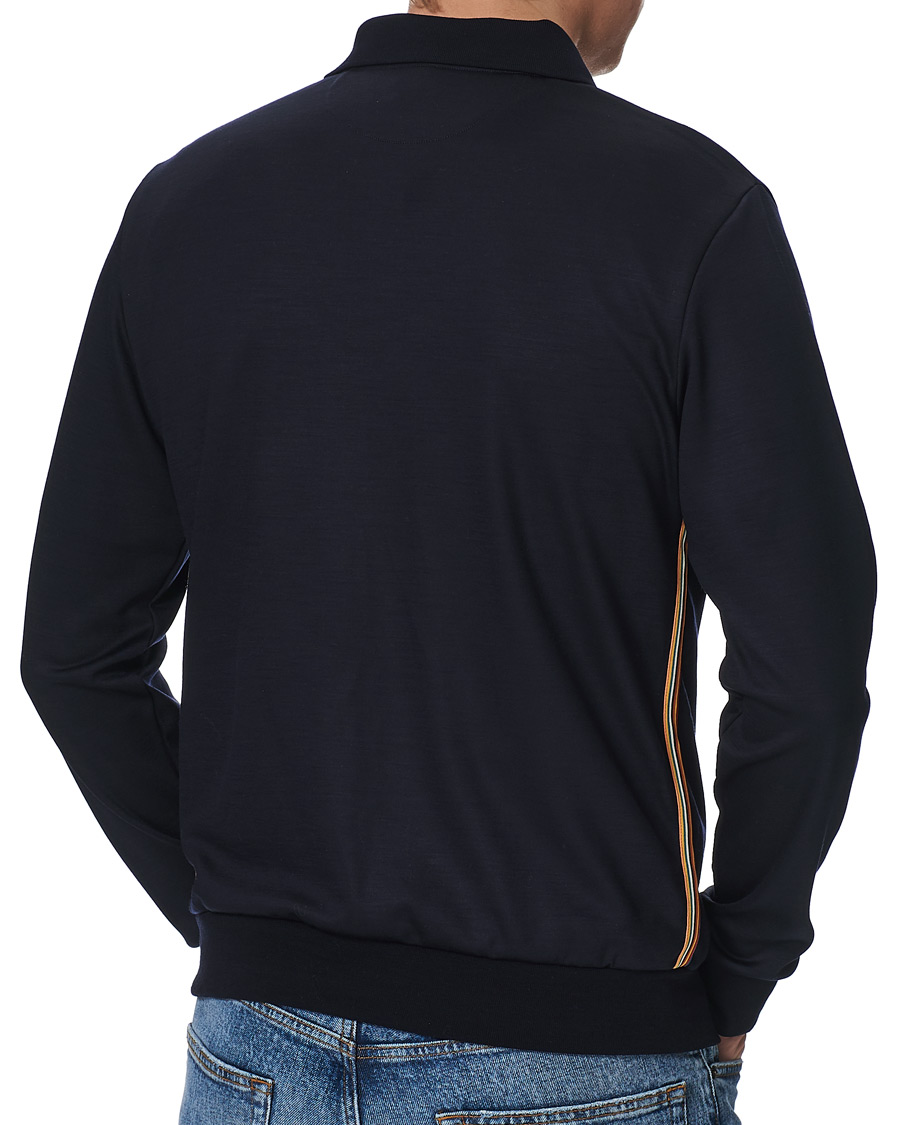 Herren | Pullover | Paul Smith | Taped Seam Polo Shirt Blues