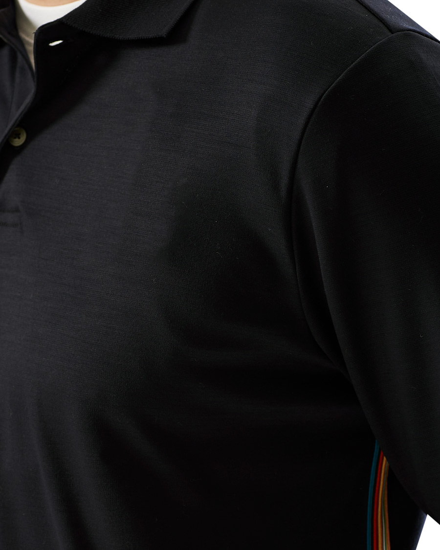 Herren | Pullover | Paul Smith | Taped Seam Polo Shirt Blues