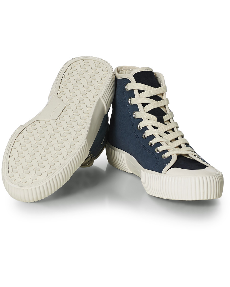 Herren | PS Paul Smith Kibby Canvas High Top Blues | PS Paul Smith | Kibby Canvas High Top Blues