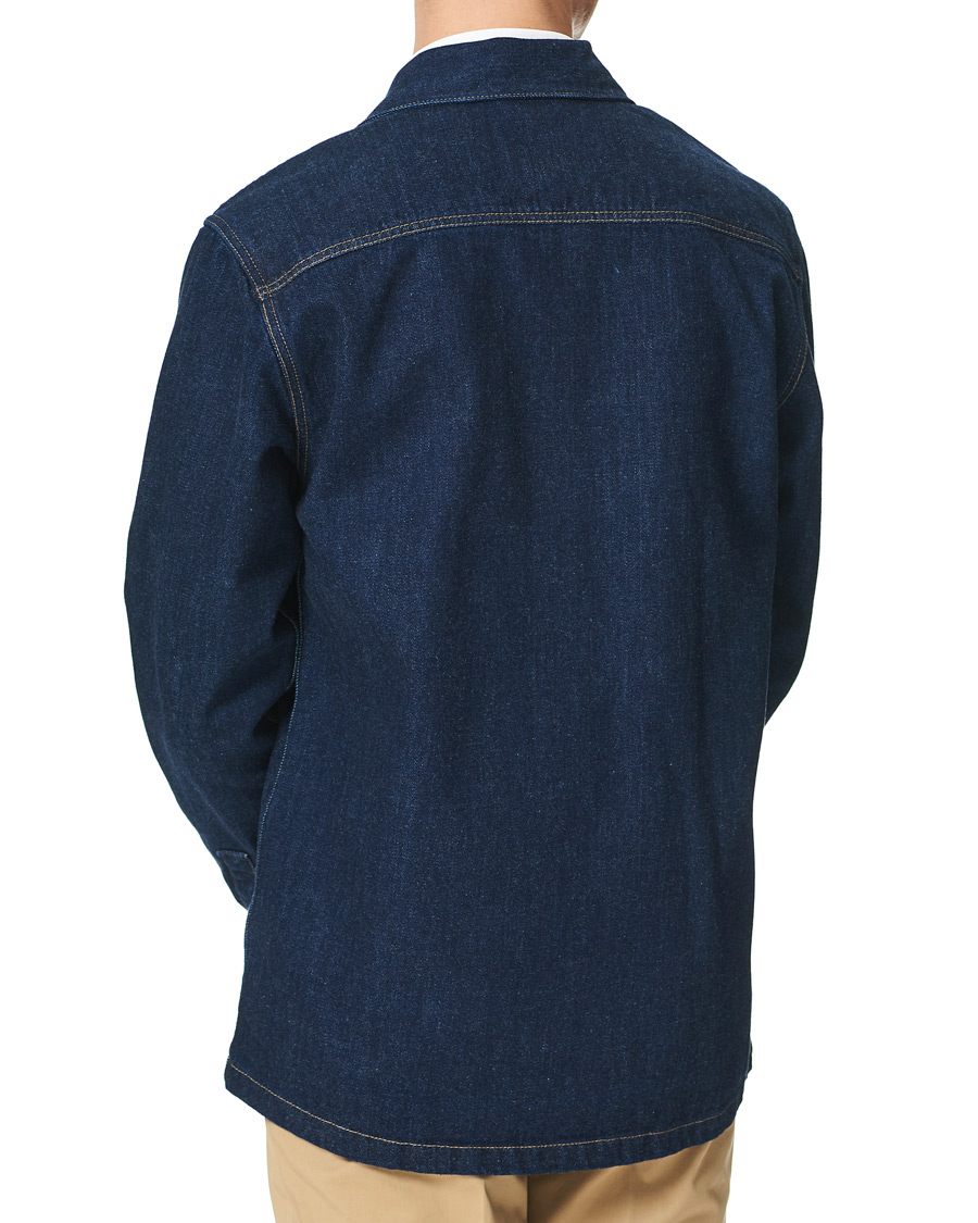 Herren | Hemden | Eton | Washed Denim Overshirt Denim