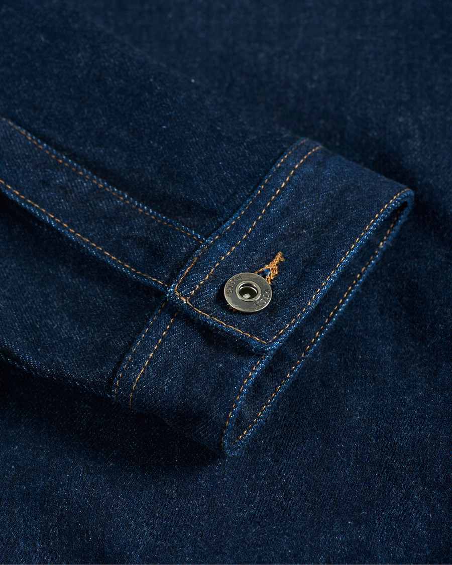 Herren | Hemden | Eton | Washed Denim Overshirt Denim