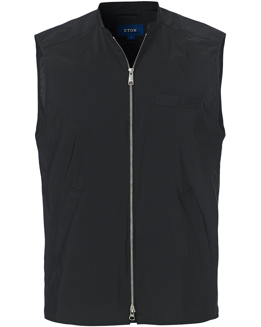 Herren | Jacken | Eton | Wind Vest Black