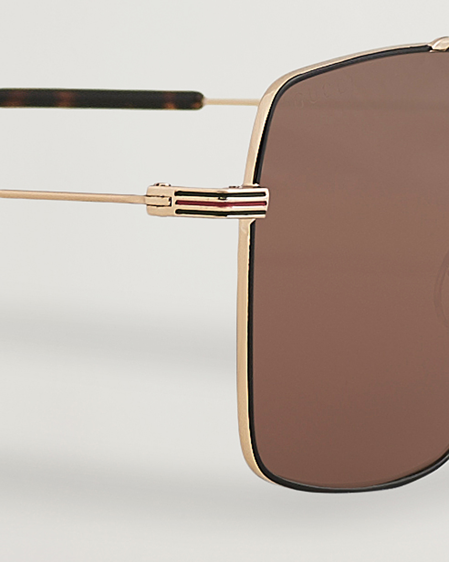 Herren | Sonnenbrillen | Gucci | GG1053SK Sunglasses Gold Brown