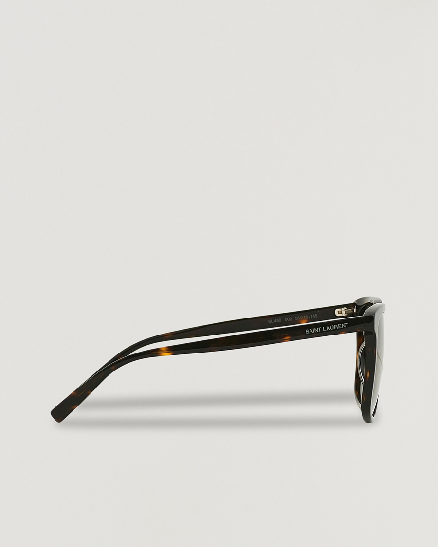 Herren | Sonnenbrillen | Saint Laurent | SL 480 Sunglasses Havana Grey