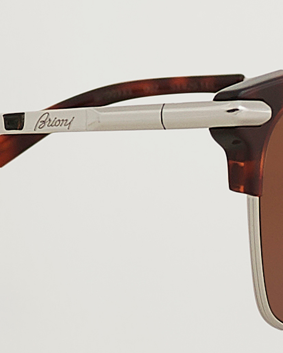 Herren | Brioni BR0093S Sunglasses Havana Brown | Brioni | BR0093S Sunglasses Havana Brown