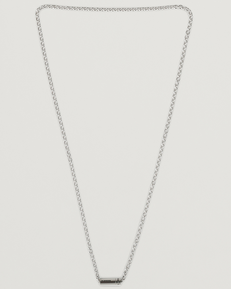 Herren | Schmuck | LE GRAMME | Chain Cable Necklace Sterling Silver 27g