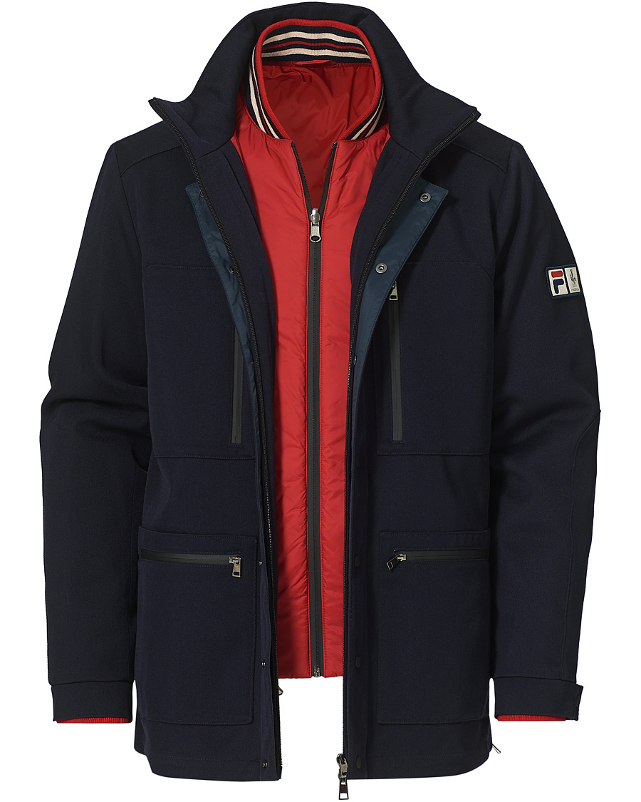 Herren | Jacken | Piacenza Cashmere | X FILA Telavera Jacket Black