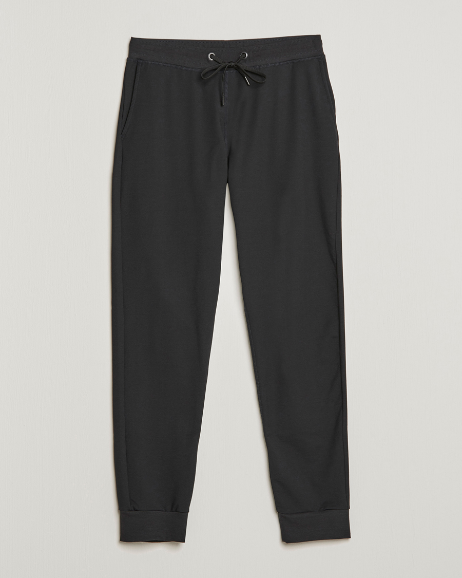 Herren | | Sunspel | Active Track Pants Black