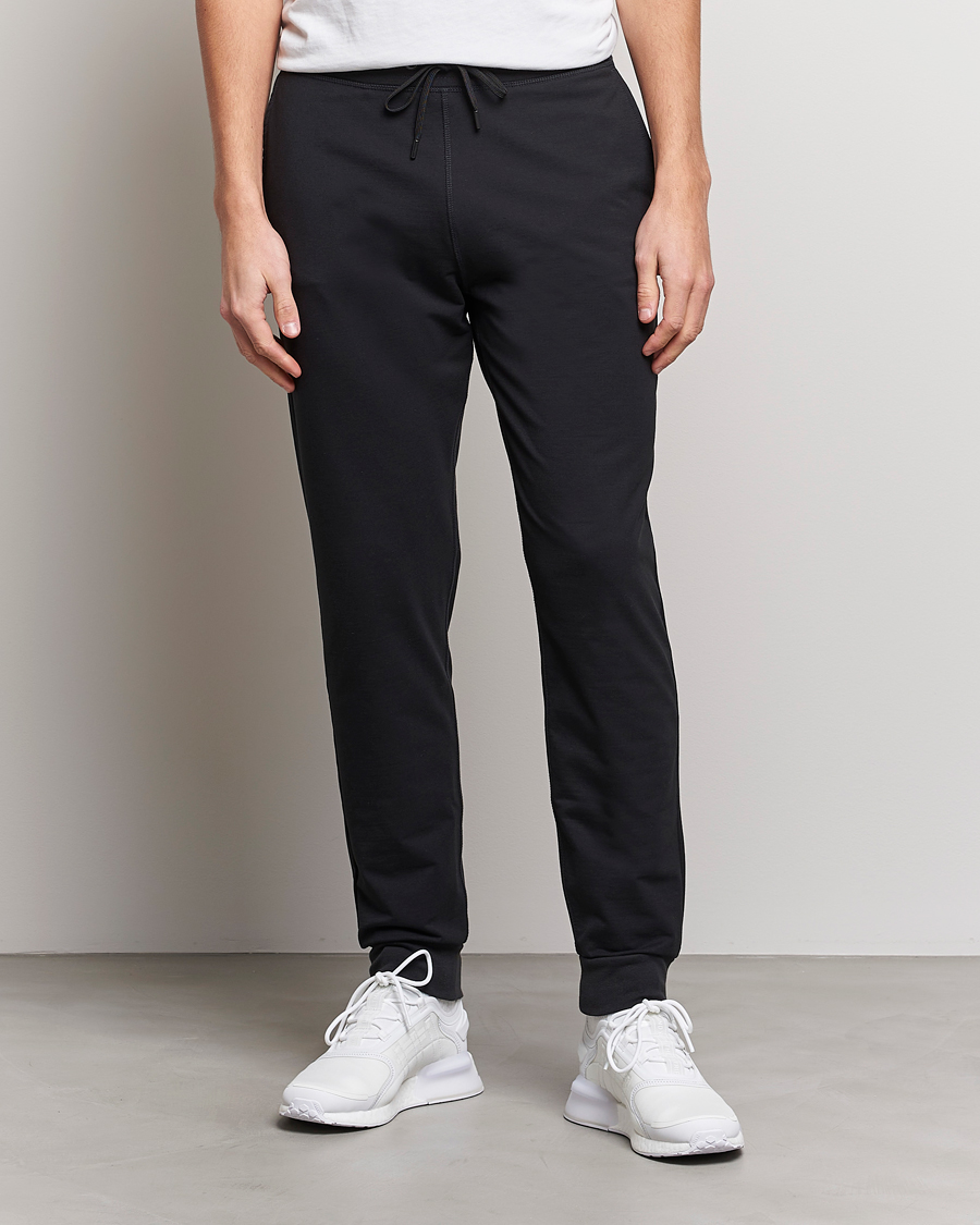 Herren | Hosen | Sunspel | Active Track Pants Black