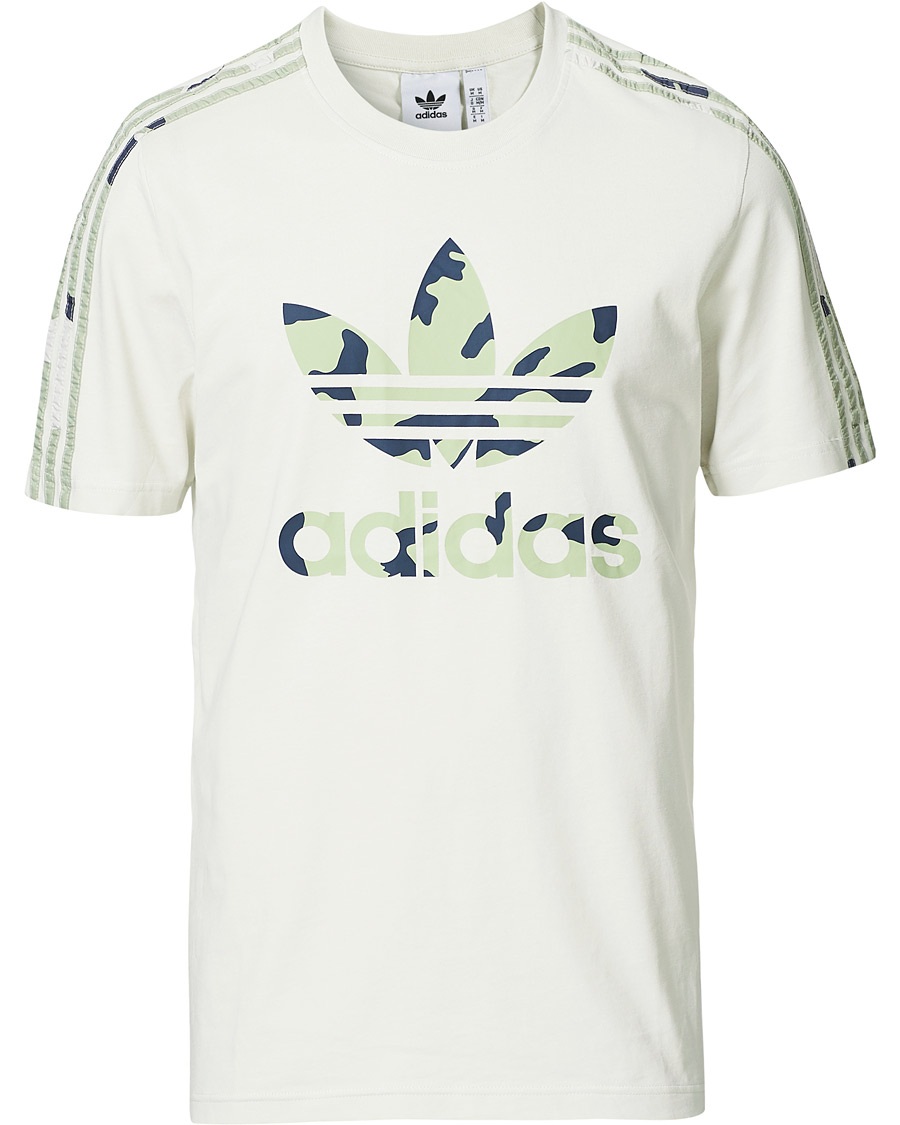 Herren | T-Shirts | adidas Originals | Camo Infill Tee White