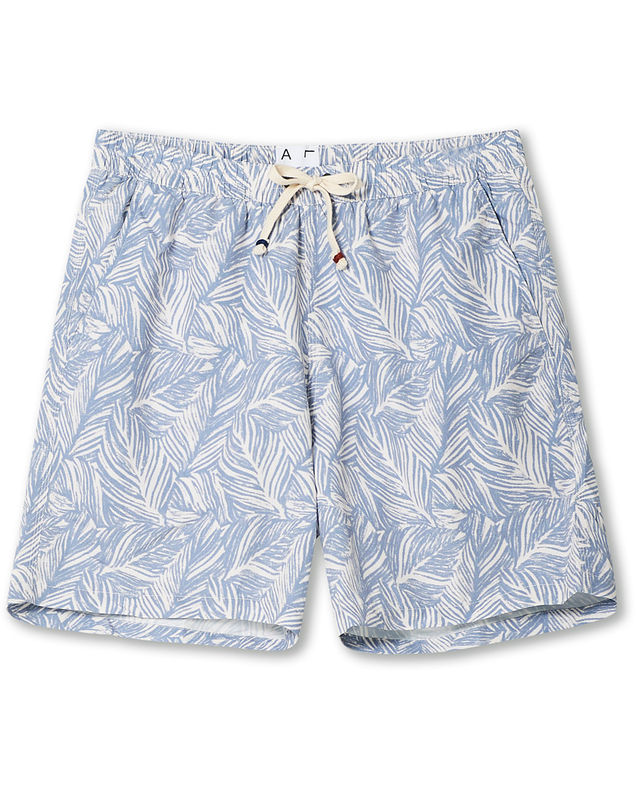 Herren | Badehosen | Altea | Printed Swim Trunks Light Blue