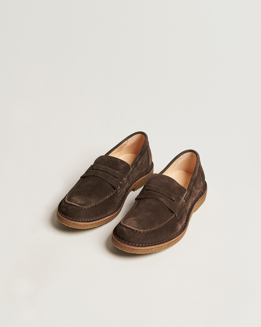 Herren | Wildlederschuhe | Astorflex | Mokaflex Loafers Dark Brown Suede