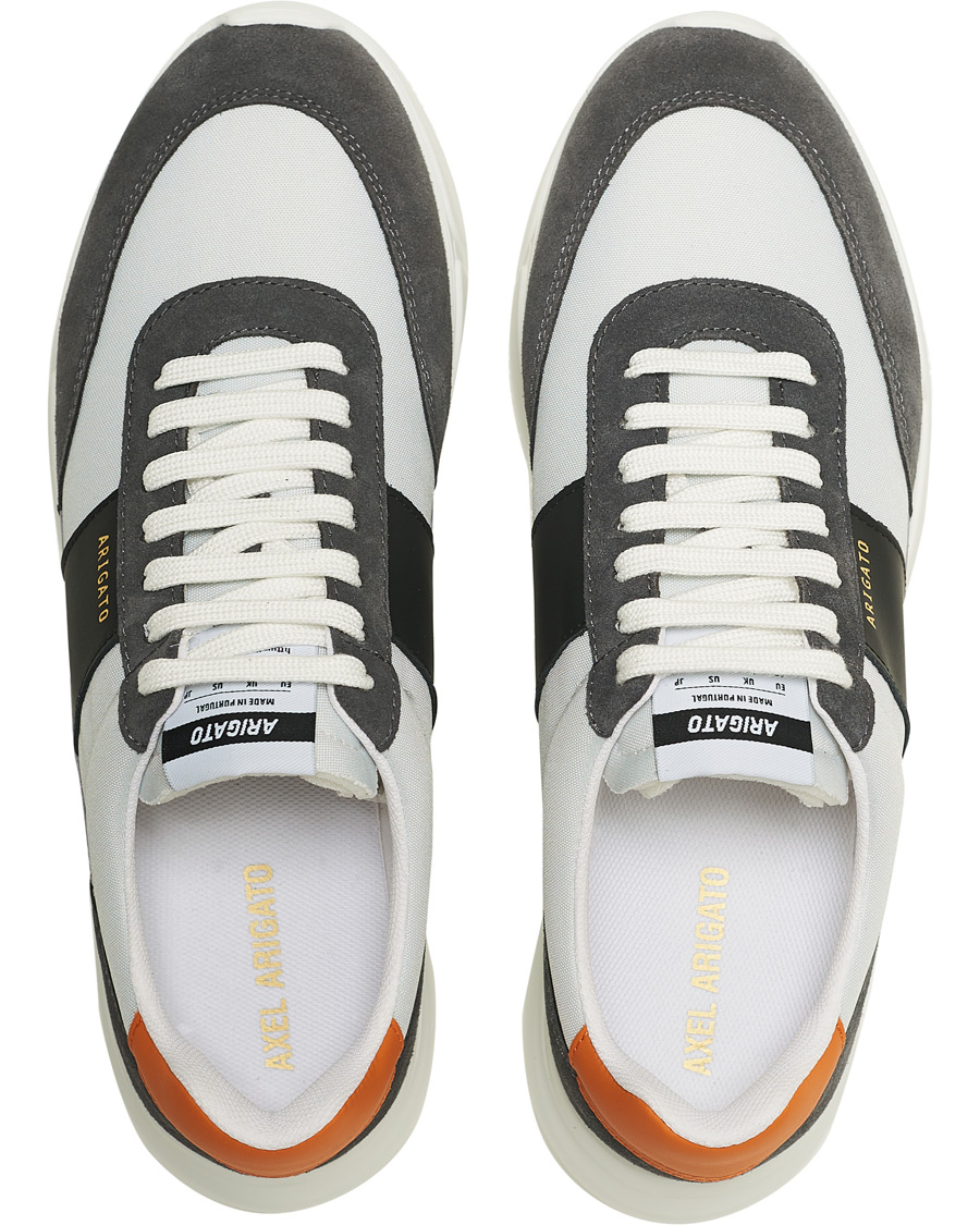 Herren | Sneaker | Axel Arigato | Genesis Vintage Runner Sneaker Light Grey/Black/Orange