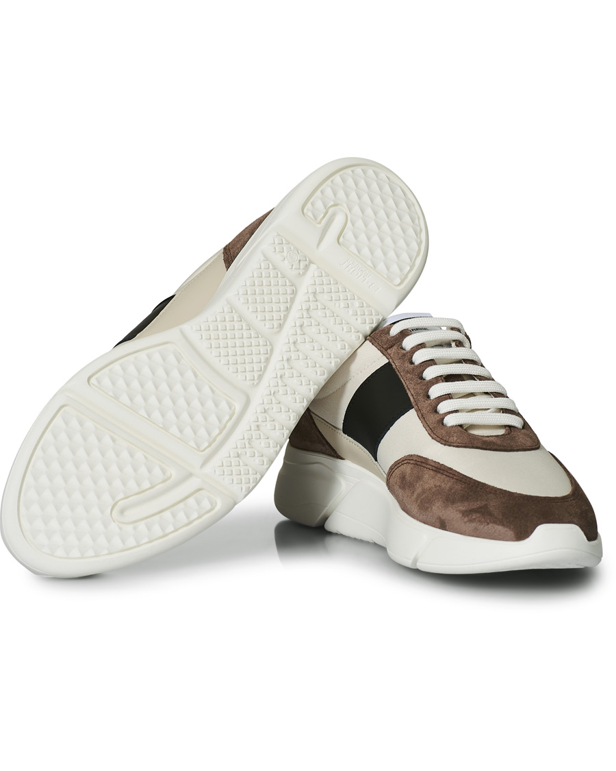 Herren | Axel Arigato Genesis Vintage Runner Sneaker Beige/Brown/Black | Axel Arigato | Genesis Vintage Runner Sneaker Beige/Brown/Black