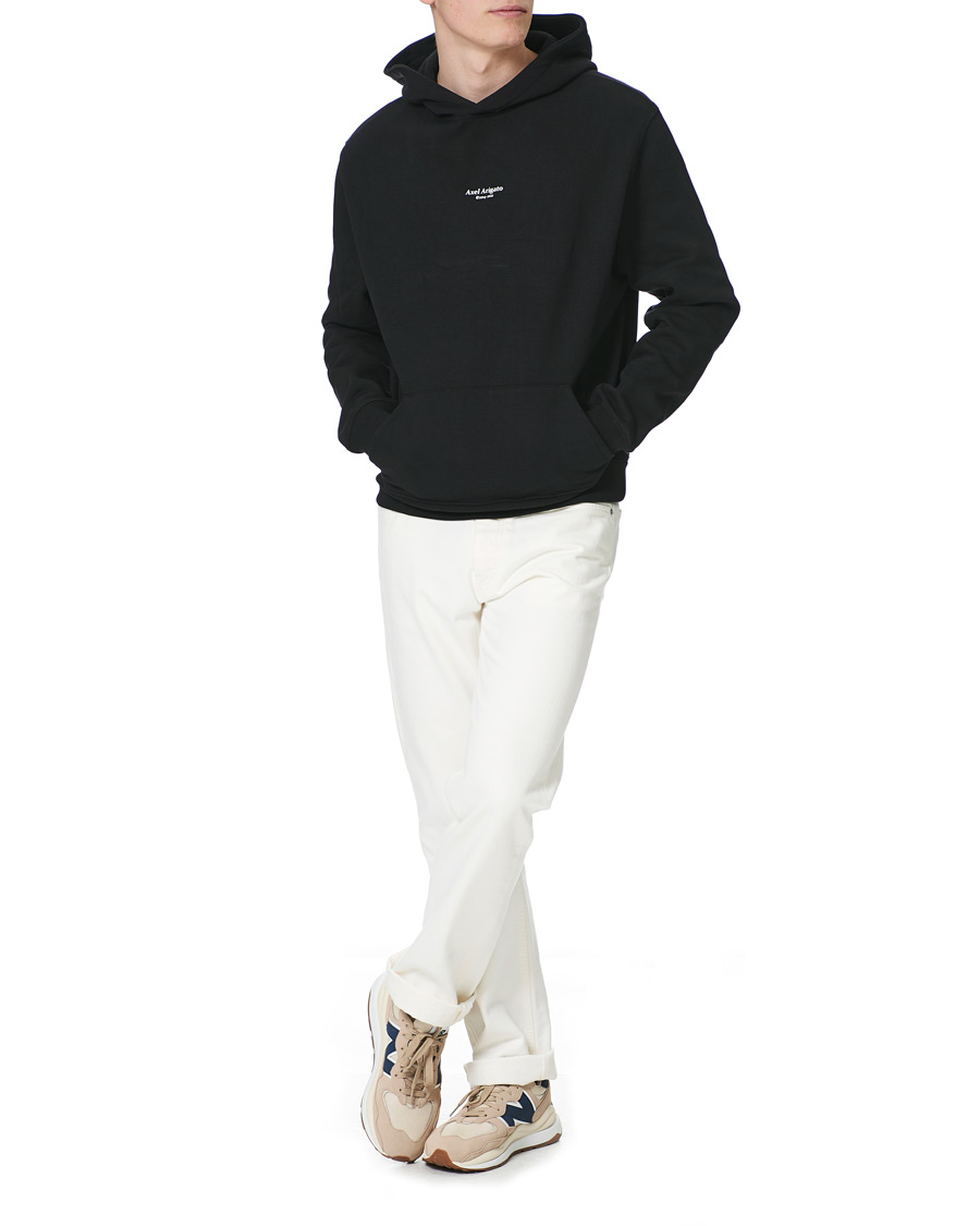 Herren | Pullover | Axel Arigato | Focus Logo Hoodie Black