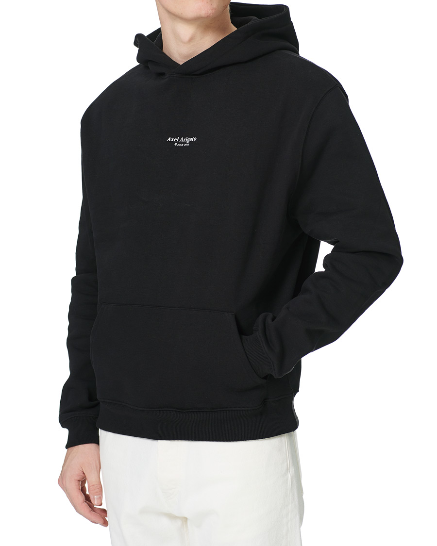 Herren | Pullover | Axel Arigato | Focus Logo Hoodie Black