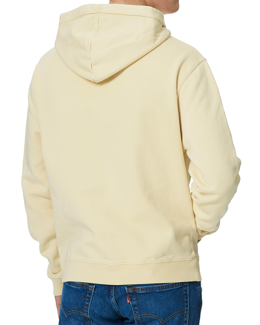 Herren | Pullover | Axel Arigato | Focus Logo Hoodie Natural Yellow