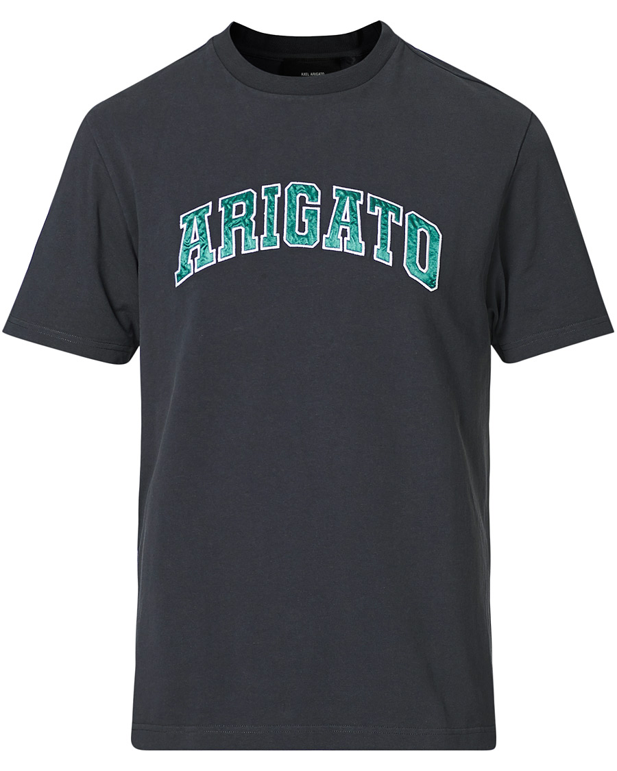 Herren | T-Shirts | Axel Arigato | College Logo Tee Faded Black