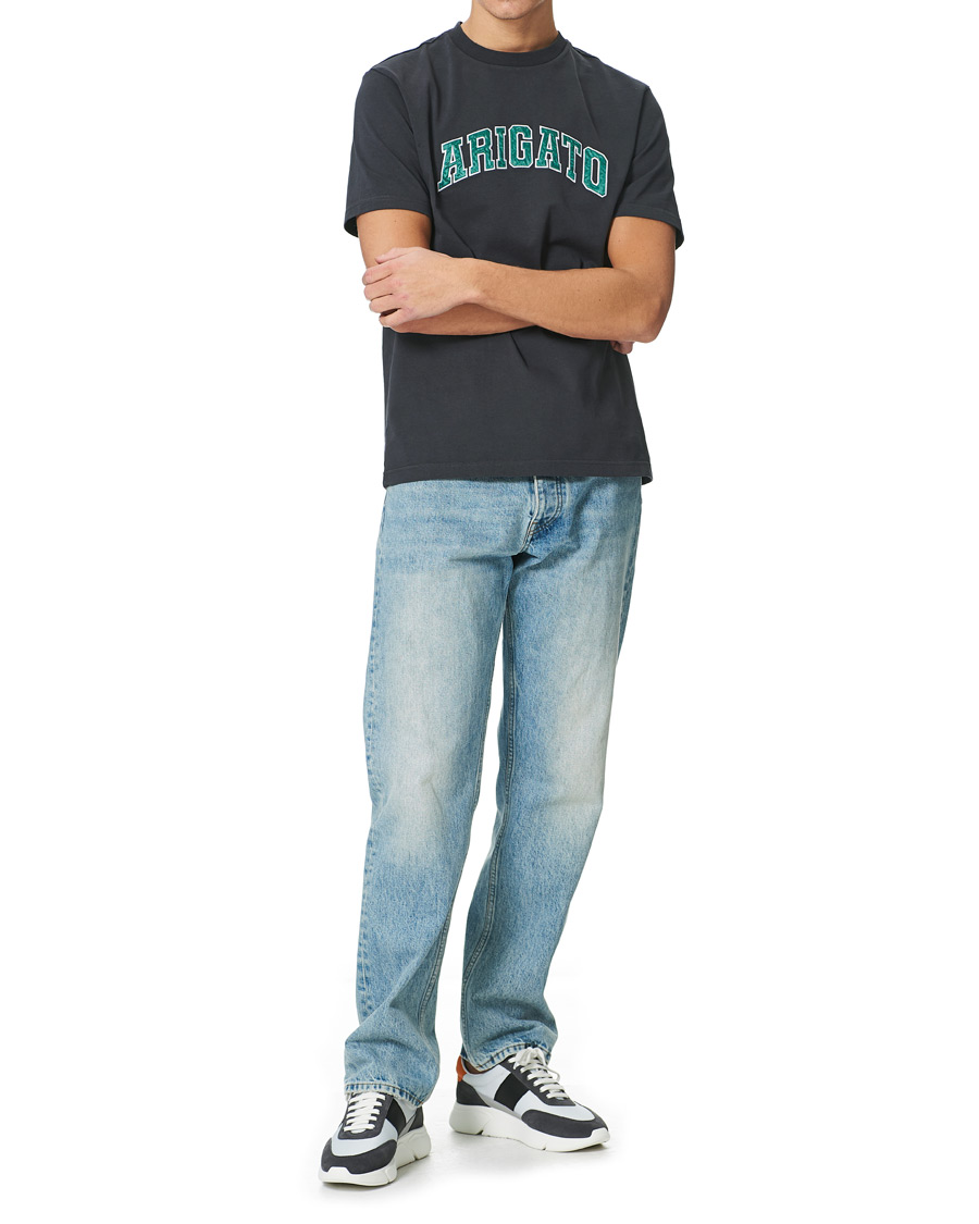 Herren | T-Shirts | Axel Arigato | College Logo Tee Faded Black