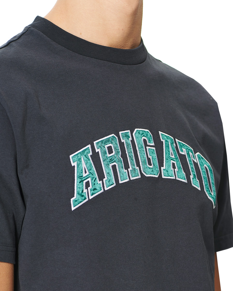 Herren | T-Shirts | Axel Arigato | College Logo Tee Faded Black