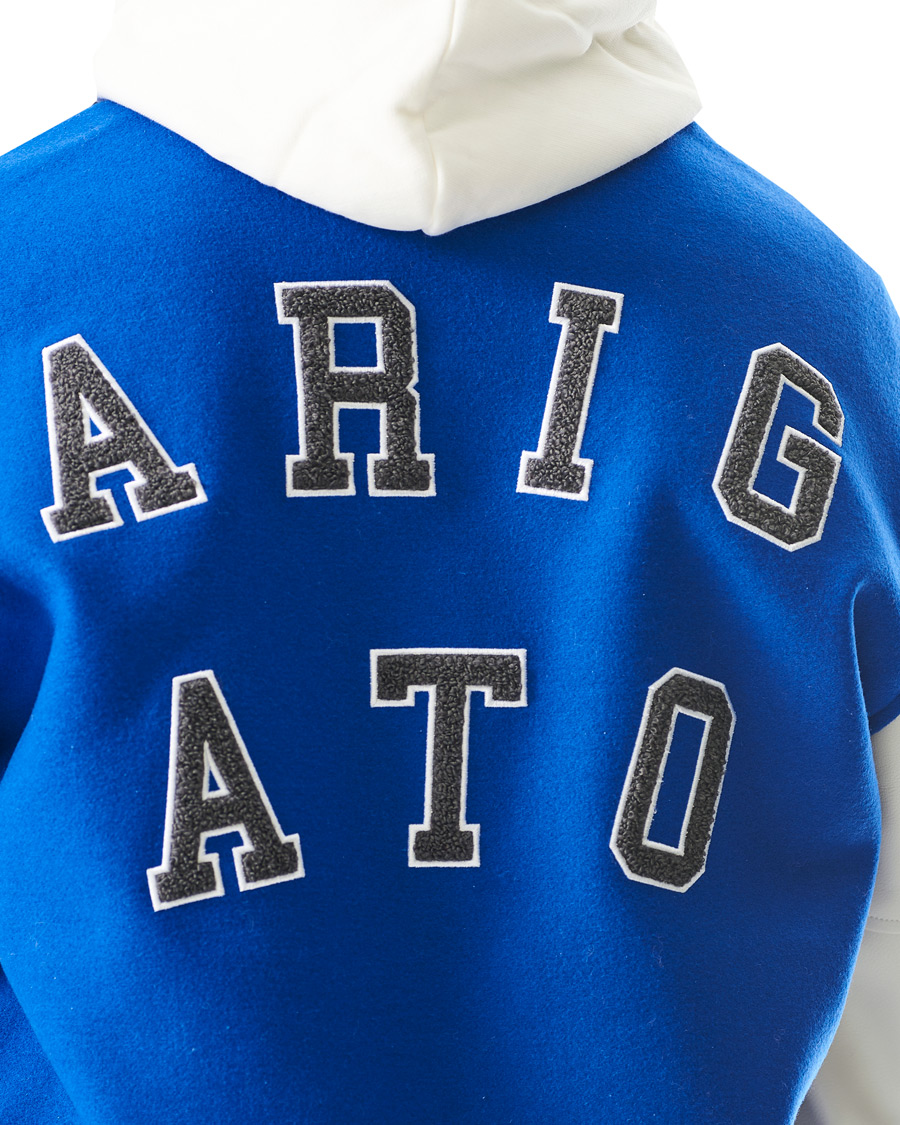 Herren | Jacken | Axel Arigato | Mayday Varsity Bomber Jacket Klein Blue