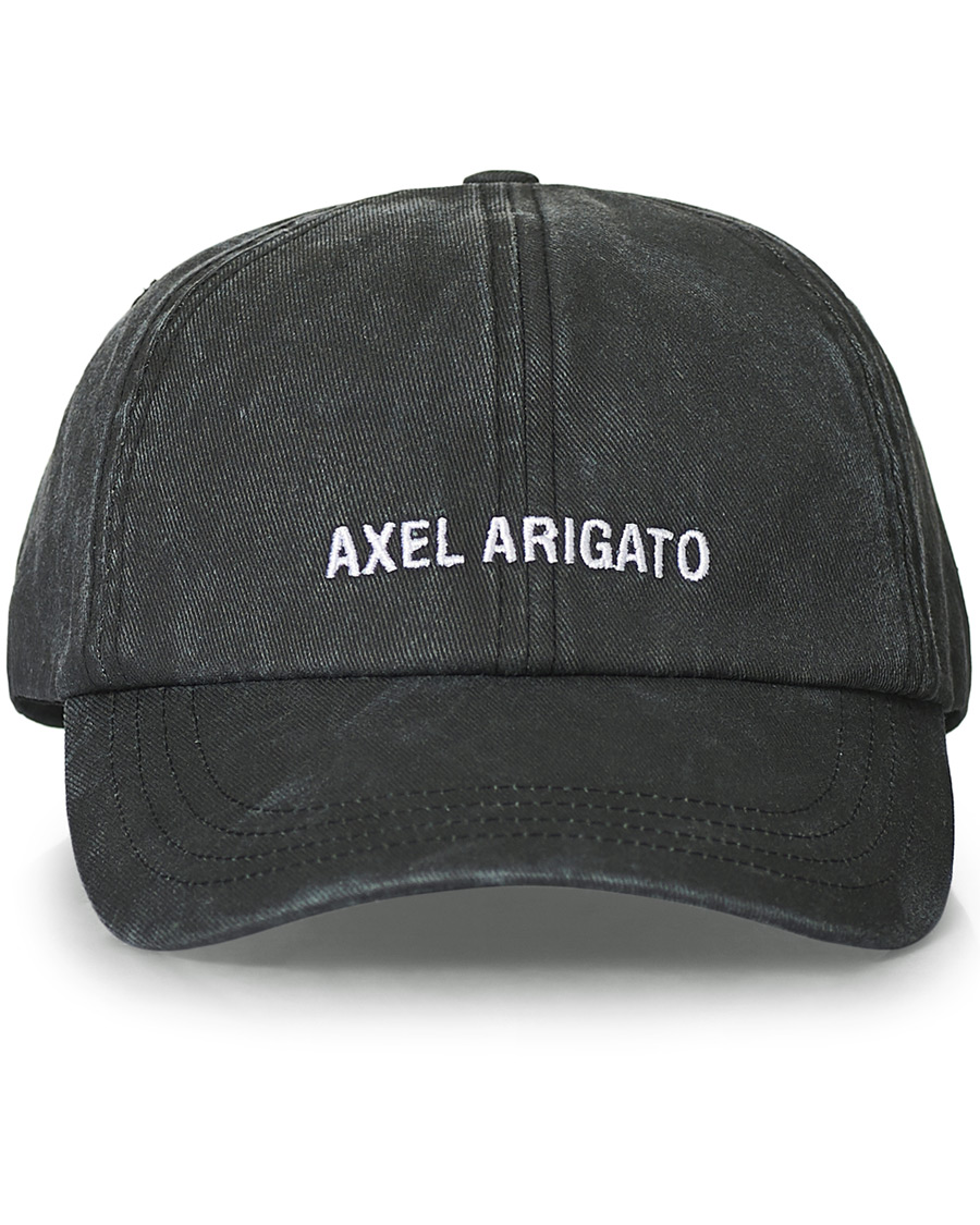 Herren | Axel Arigato AA Logo Cap Washed Black | Axel Arigato | AA Logo Cap Washed Black