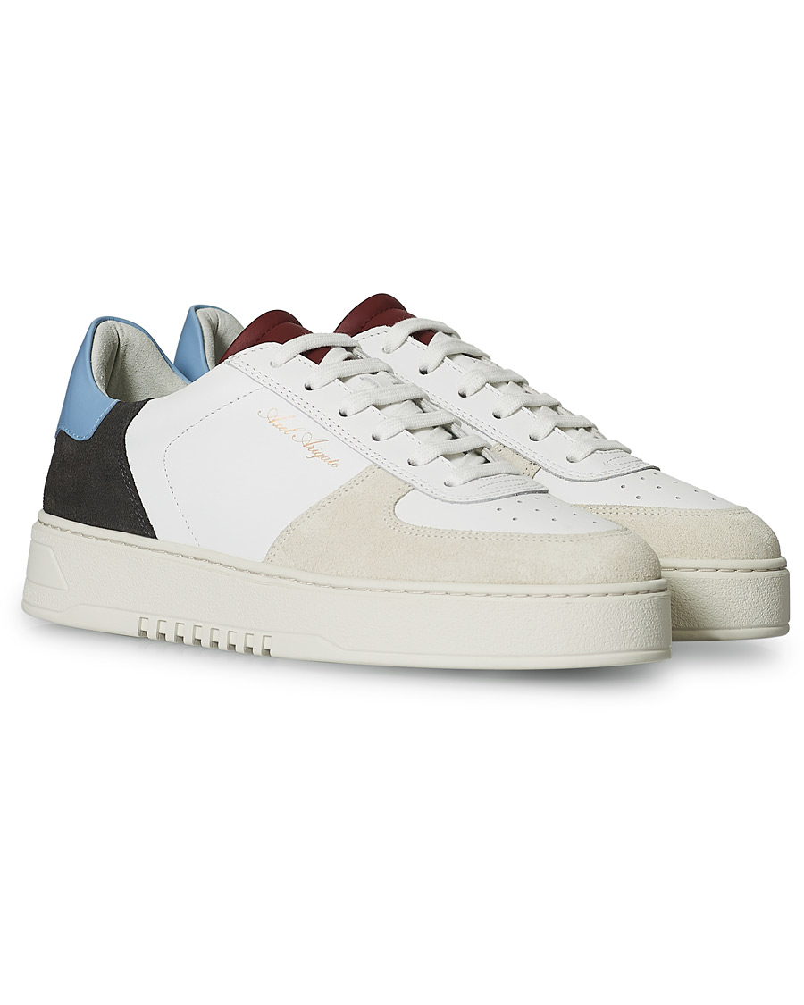 Herren | Axel Arigato Orbit Sneaker White/Blue/Red | Axel Arigato | Orbit Sneaker White/Blue/Red