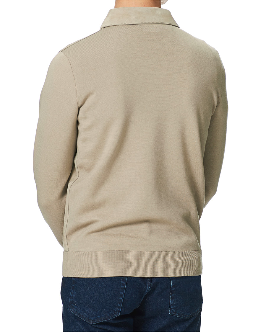 Herren | Jacken | Brioni | Wool/Suede Hybrid Jacket Beige