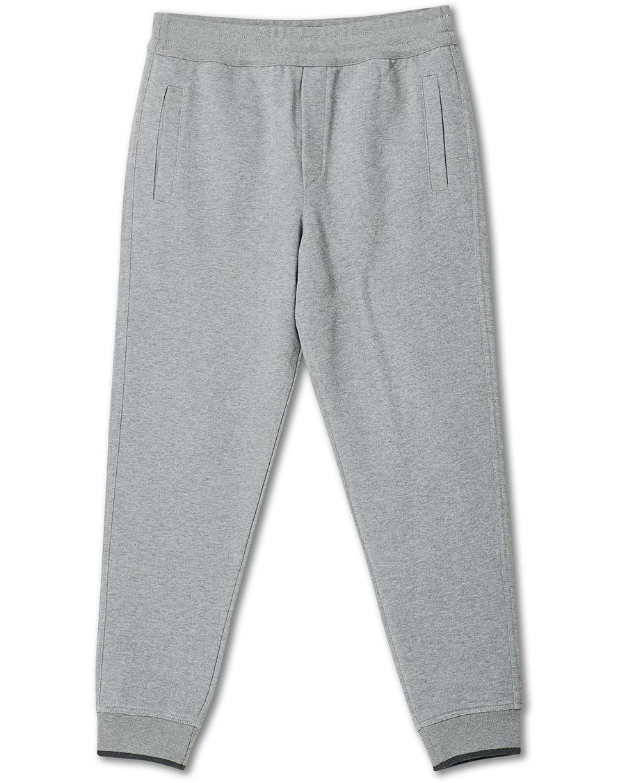 Herren | Hosen | Brioni | French Terry Cotton Sweatpants Light Grey