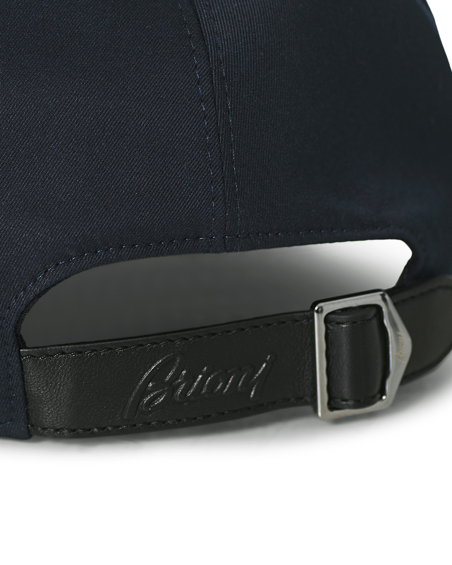 Herren | Brioni Embroidered Baseball Cap Navy | Brioni | Embroidered Baseball Cap Navy