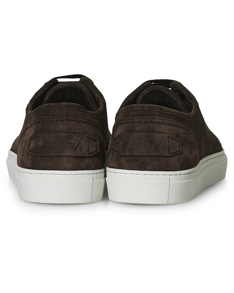 Herren | Brioni Cassetta Suede Sneakers Dark Brown | Brioni | Cassetta Suede Sneakers Dark Brown
