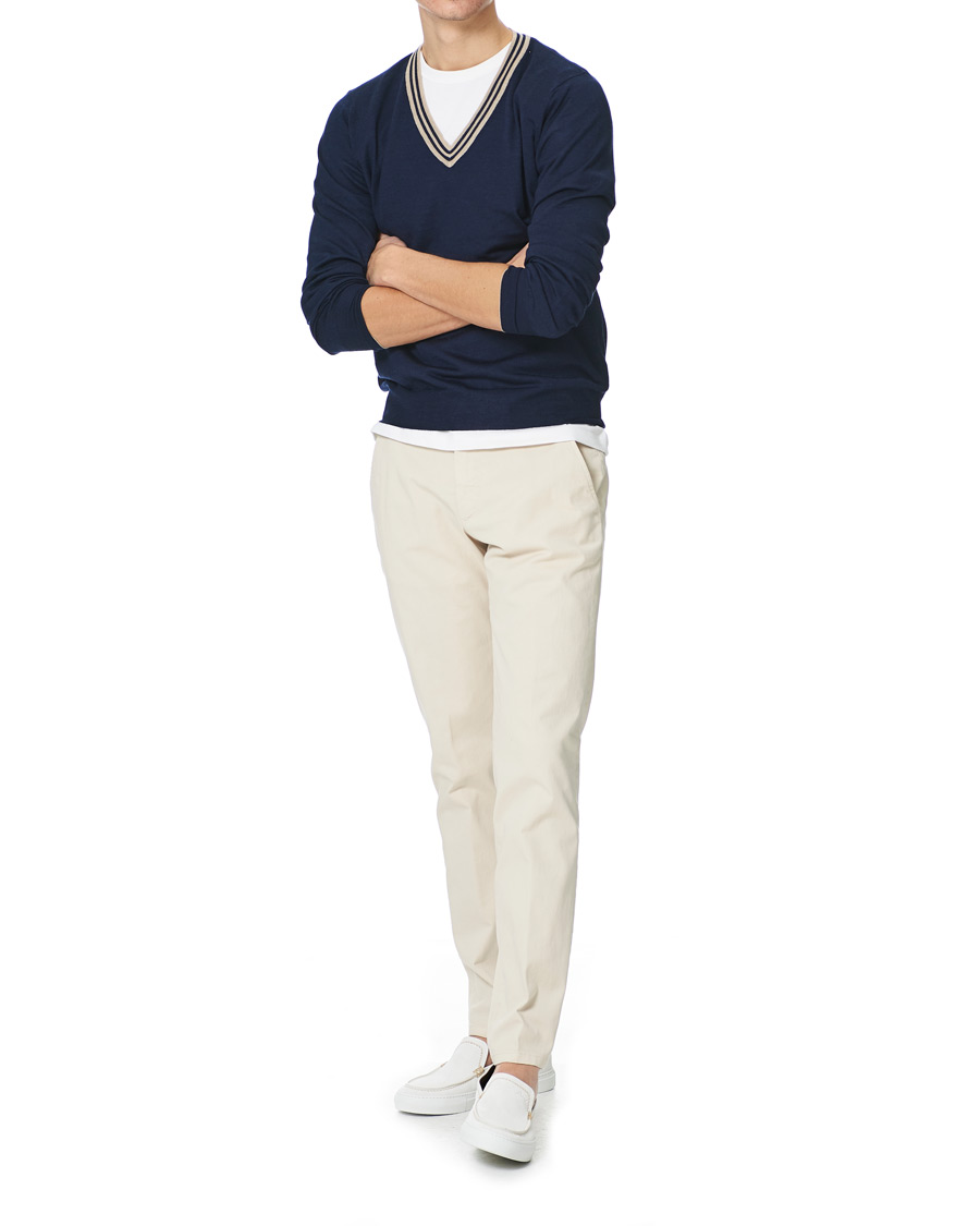 Herren | Brioni Cassetta Suede Loafers Off White | Brioni | Cassetta Suede Loafers Off White